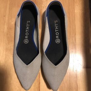 Rothys The Point in Flax Birdseye